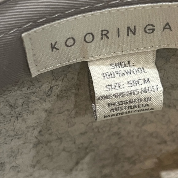 Women’s Kooringa 58CM 100% Wool Light Speckled Boater Stetson Derby Safari Hat main image 8